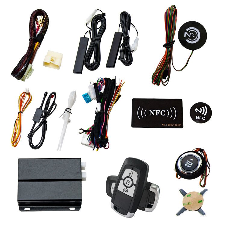 Popular Design Car Remote Electronic Security Car Start Button for Car Alarm Control